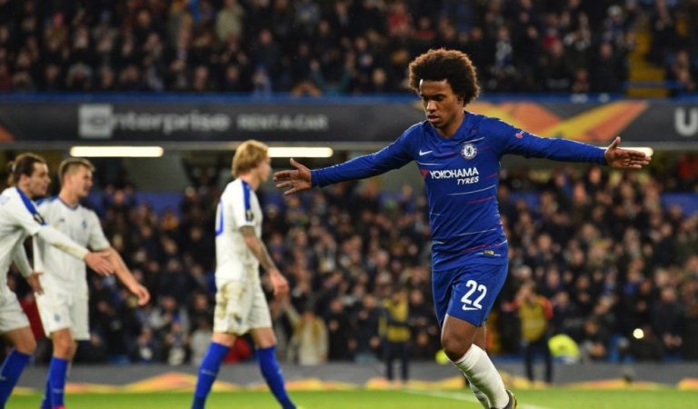 Chelsea hace pedazos al Dynamo Kiev en la Europa League