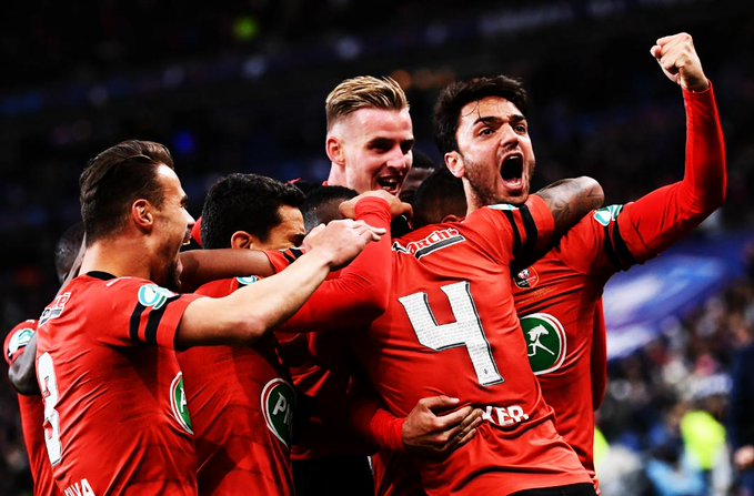 Rennes vence al París Saint-Germain y se proclama campeón de la Copa de Francia