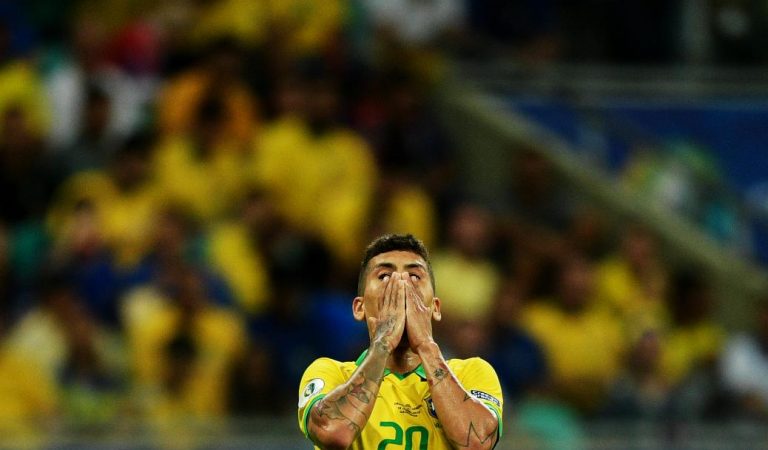 Firmino fue el villano en el empate de Brasil ante Venezuela