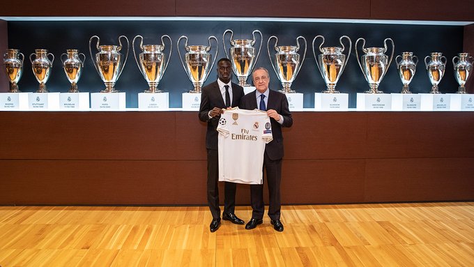 Mendy y su primer día como jugador del Real Madrid