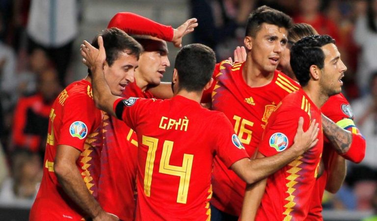 Triunfo de España sobre Dinamarca en la UEFA Nations League