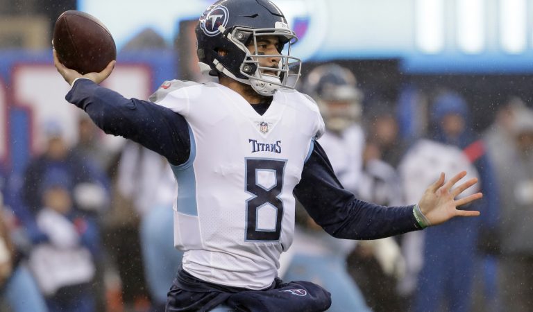 Marcus Mariota llega a un acuerdo con Las Vegas Raiders