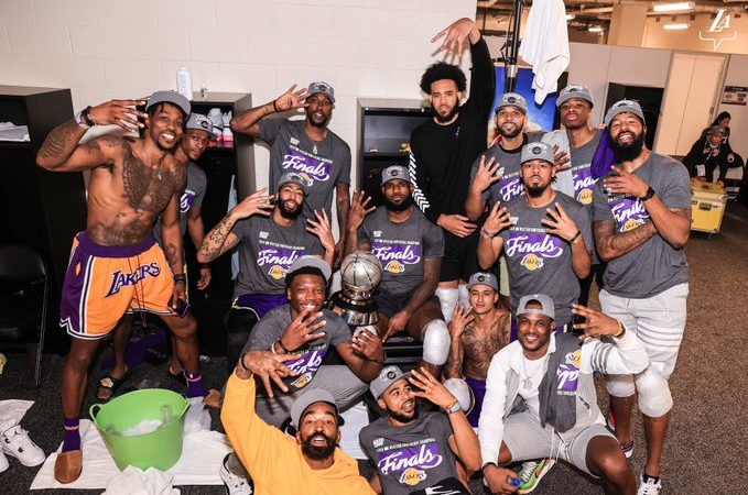 LA Lakers, instalados en la final de la NBA