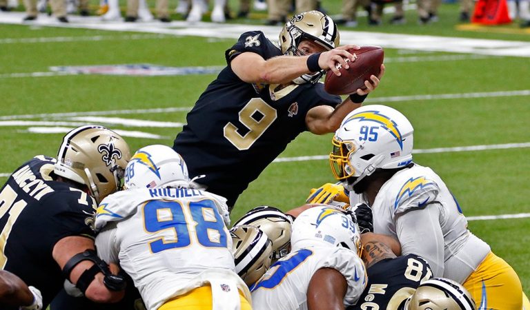 Los Saints consiguen su segunda victoria de la temporada ante los Chargers en tiempo extra