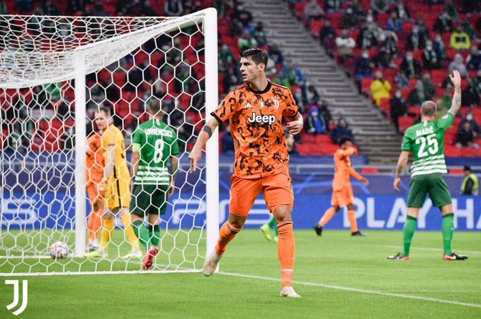 La Juventus goleó al Ferencvaros  en la Champions League