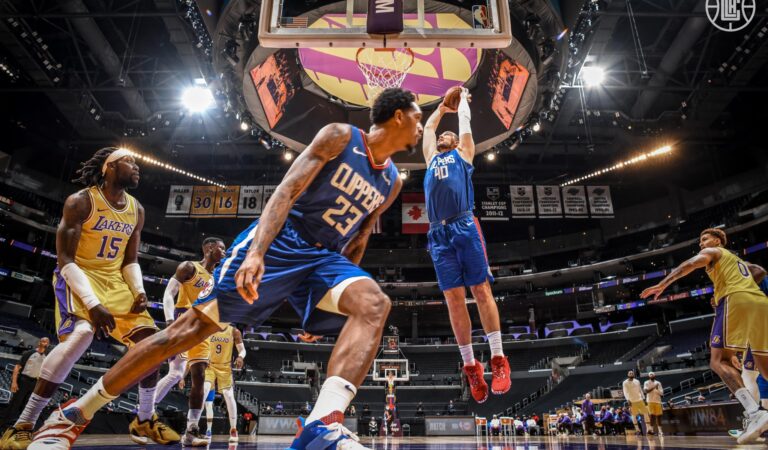 Los Clippers le abollaron la corona a los Lakers en el inicio de la NBA