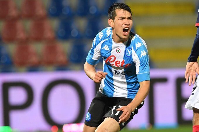 “Chucky” Lozano volvió a marcar con el Napoli