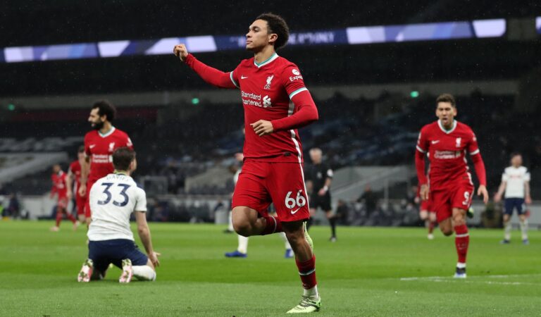 Liverpool regresa a la senda de la victoria tras derrotar a Tottenham
