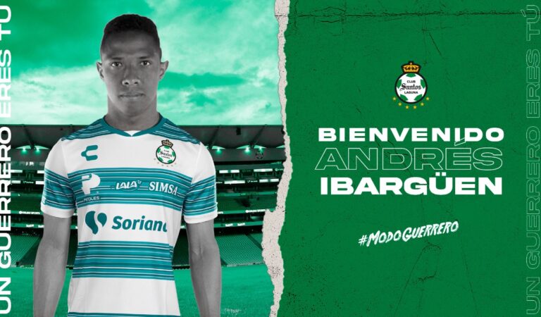 Oficial: Andrés Ibargüen llega a Santos Laguna