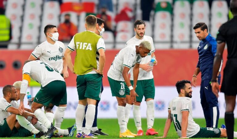 Papelón del Palmeiras en el partido por el tercer lugar del Mundial de Clubes