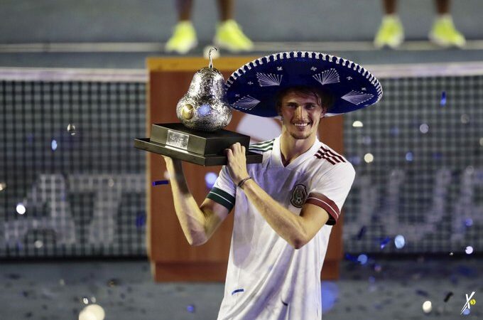 Alexander Zverev se llevó el Abierto Mexicano de Tenis 2021