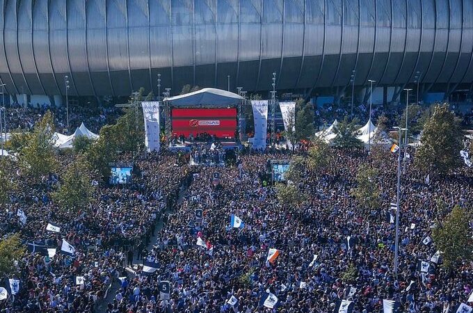 El Estadio BBVA abrirá sus puertas