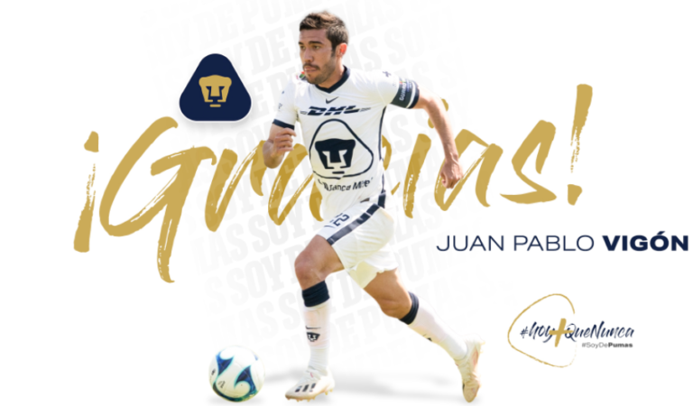 Juan Pablo Vigón deja a los Pumas y se muda al norte con los Tigres