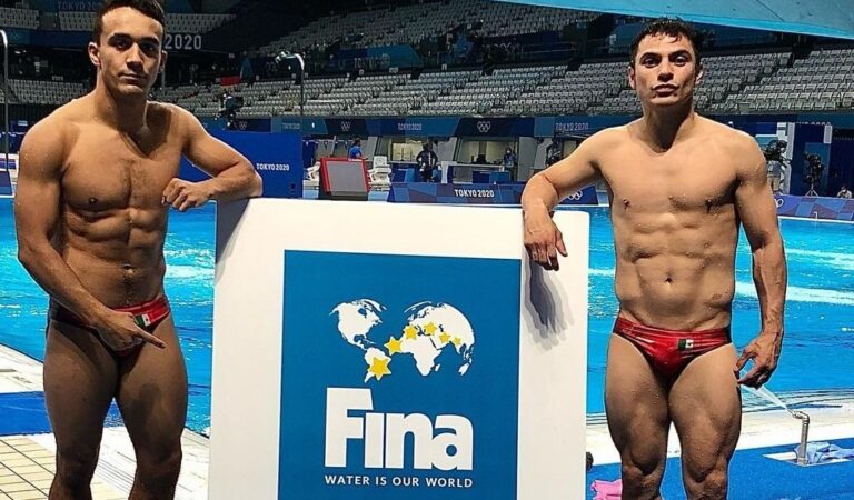 México vuelve a quedarse cerca de la zona de medallas, por el trampolín de 3m sincronizado varonil