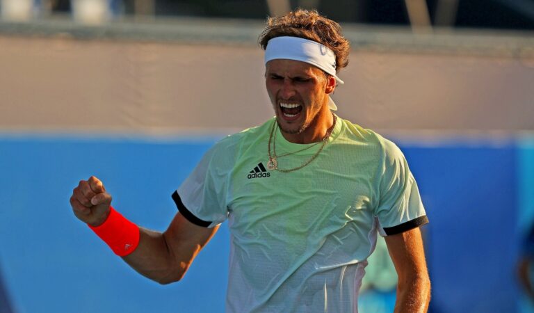 Alexander Zverev y Khachanov, finalistas del Tenis Varonil de Tokyo 2020