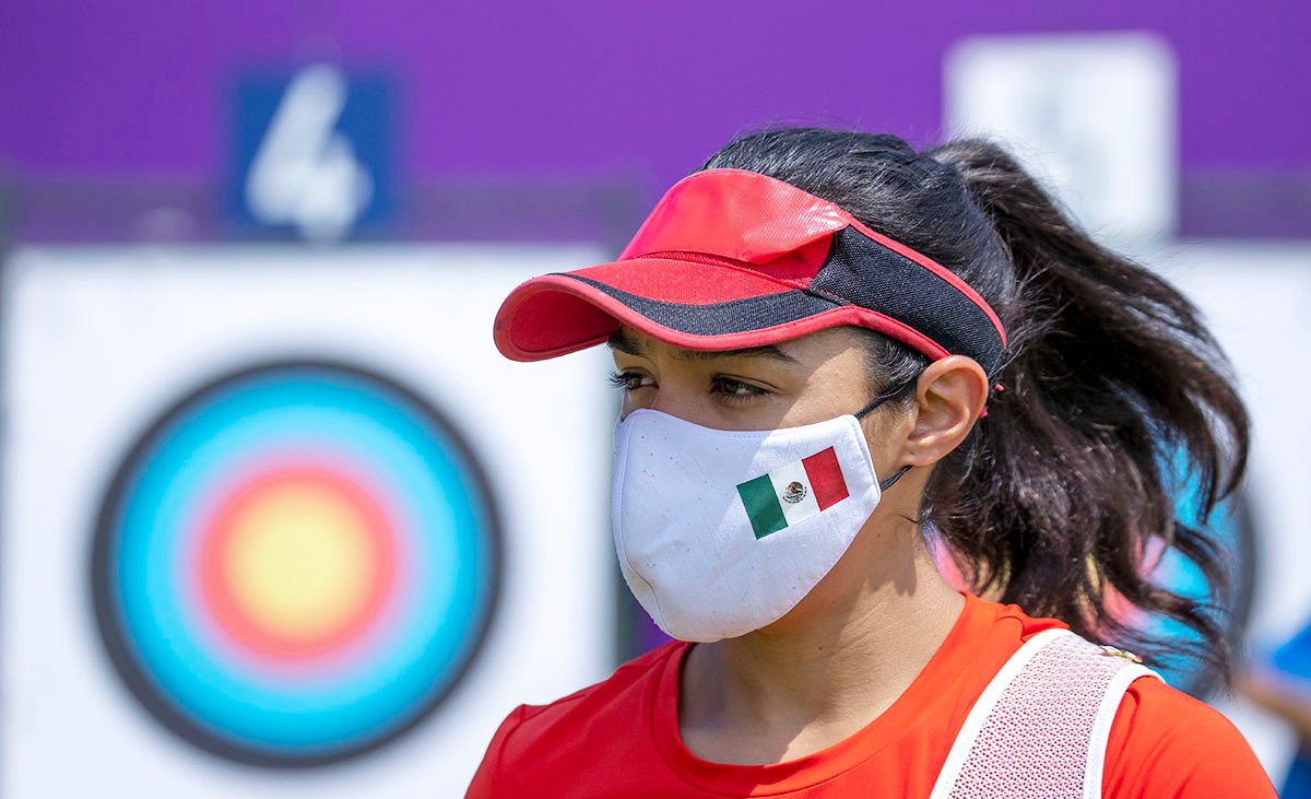 Ana Vázquez tiró un 0 en su última flecha.