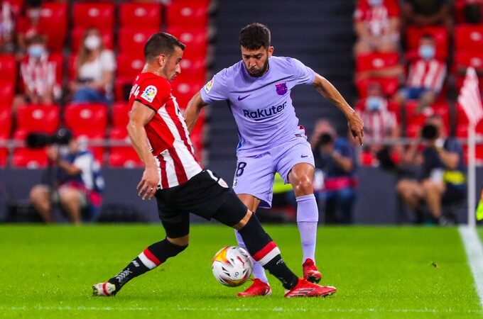 Barcelona sacó el empate ante el Athletic de Bilbao