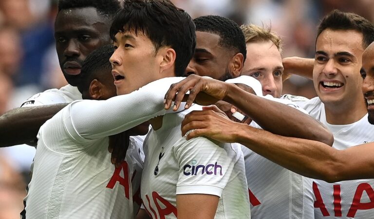 Heung Min-Son encaminó la victoria de Tottenham sobre el campeón Manchester City