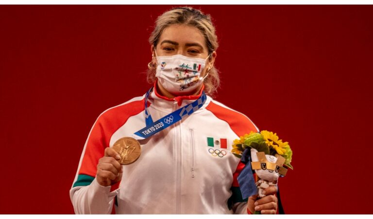 Aremi Fuentes gana medalla de bronce en halterofilia para México en Tokyo 2020