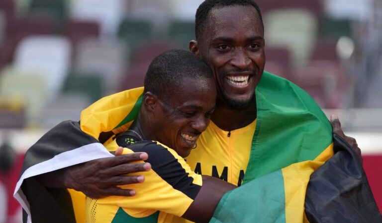 Hansle Parchment gana los 110m con vallas masculino