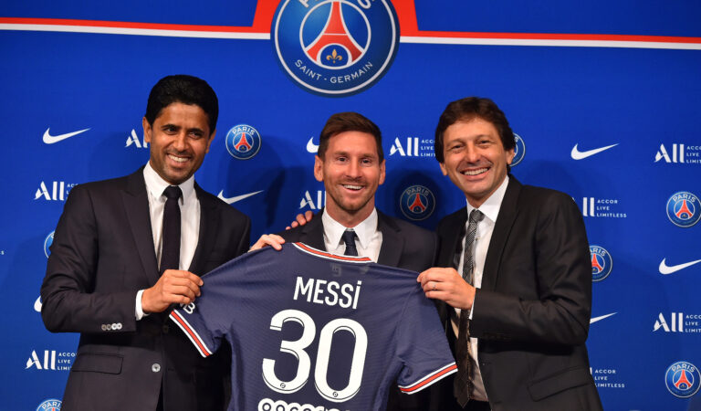 Lionel Messi fue presentado de forma oficial con el PSG