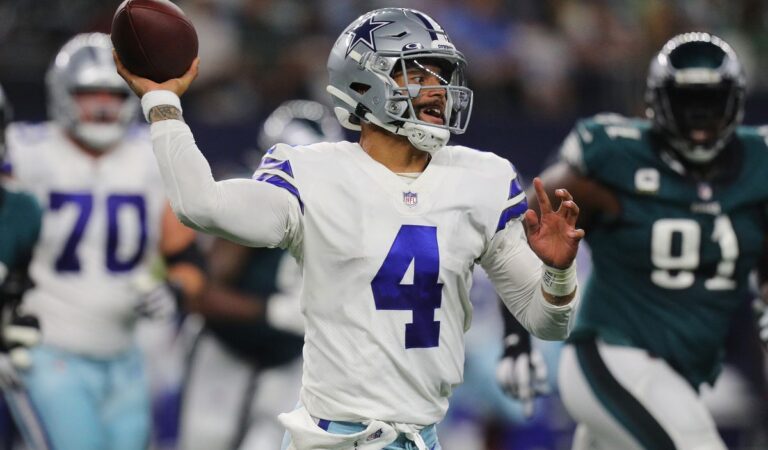 Dallas Cowboys aplastan y no le tienen piedad a los Eagles