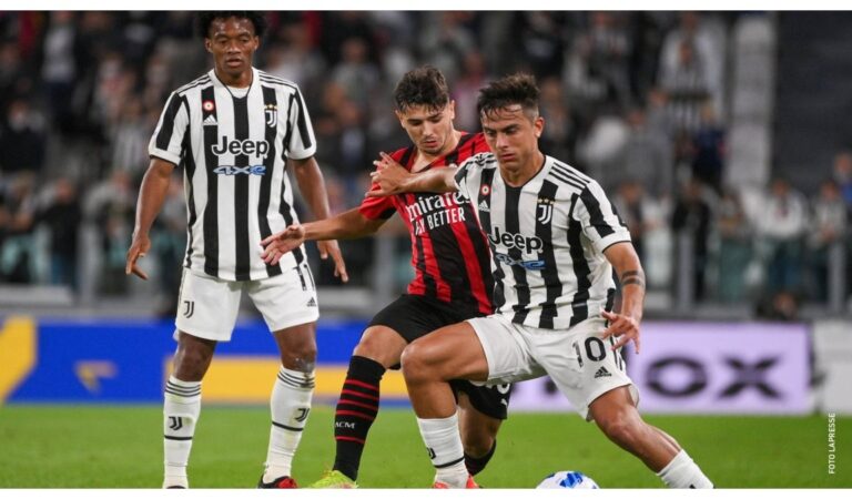 AC Milan rescató el empate en casa de la Juventus en la Serie A