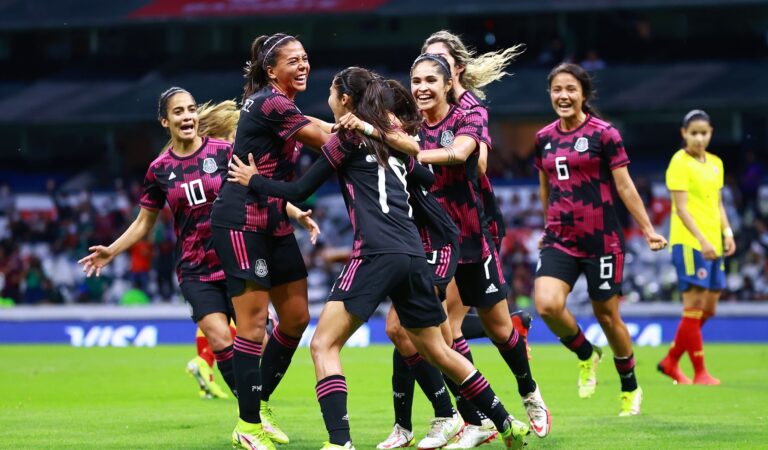 Una noche mágica en el Estadio Azteca con el triunfo de la Selección Mexicana Femenil frente a Colombia