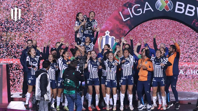 Rayadas de Monterrey son las nuevas campeonas del fútbol femenil
