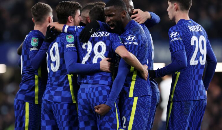 Chelsea saca ventaja en la semifinal de la Carabao Cup tras vencer a Tottenham