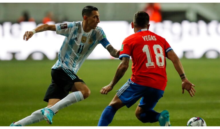 Argentina derrota a Chile y les complica la clasificación para Qatar 2022