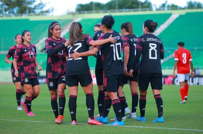 Segundo triunfo por goleada de la Selección Mexicana femenil en las eliminatorias de CONCACAF
