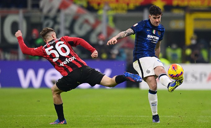 Frío empate en San Siro entre AC Milan e Inter de Milán por la Coppa Italia