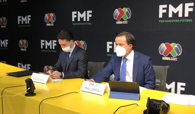 Yon de Luisa y Mikel Arriola definieron cambios en la Liga MX y castigos al Querétaro