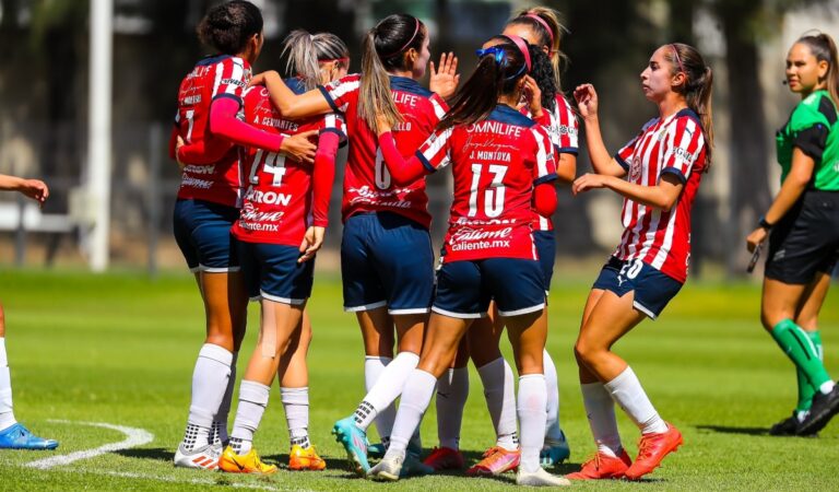 Chivas Femenil golea a Xolos y consigue su séptima victoria en el torneo