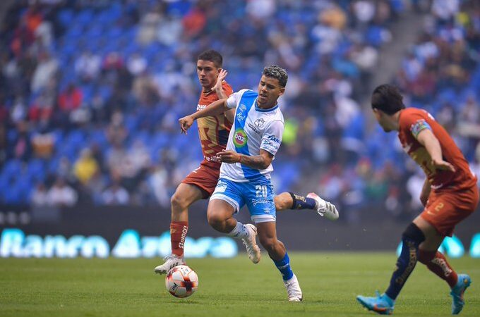 Pumas le arrebató puntos al Puebla en el Estadio Cuauhtémoc 