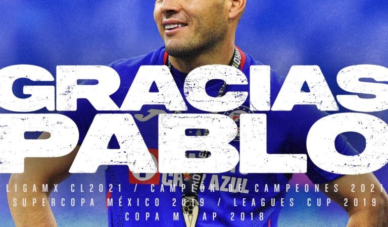 OFICIAL: Pablo Aguilar deja las filas de Cruz Azul