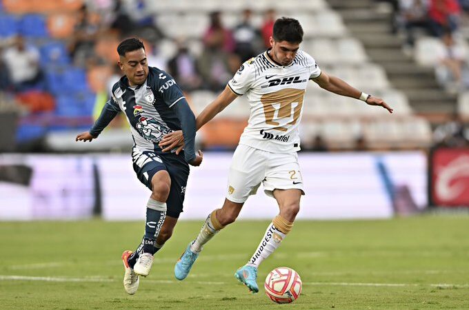 Frío empate entre Pachuca y Pumas en el Estadio Hidalgo