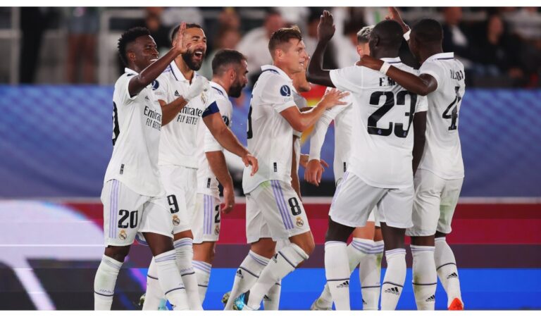 Real Madrid es campeón de la Supercopa de Europa al vencer al Eintracht Frankfurt
