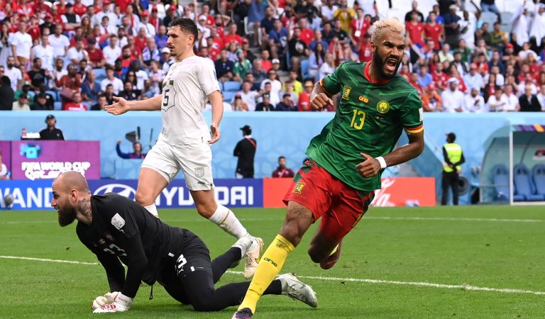 Serbia y Camerún dividen unidades tras intenso empate en su segundo juego del Grupo G de Qatar 2022