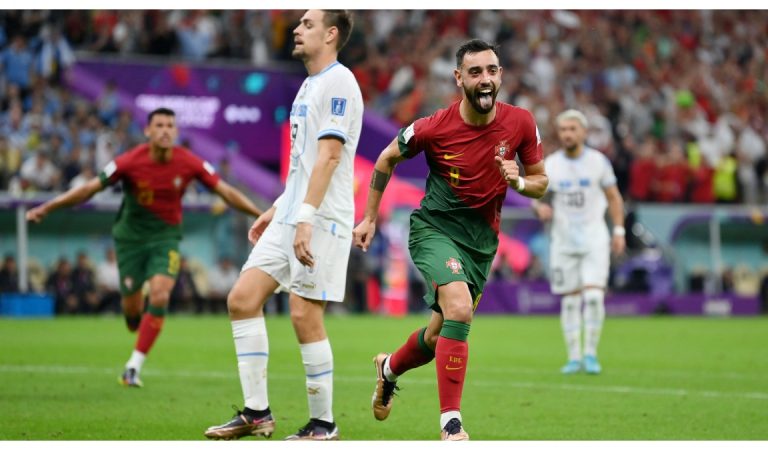 Portugal luchó para vencer a Uruguay y avanza en Qatar 2022