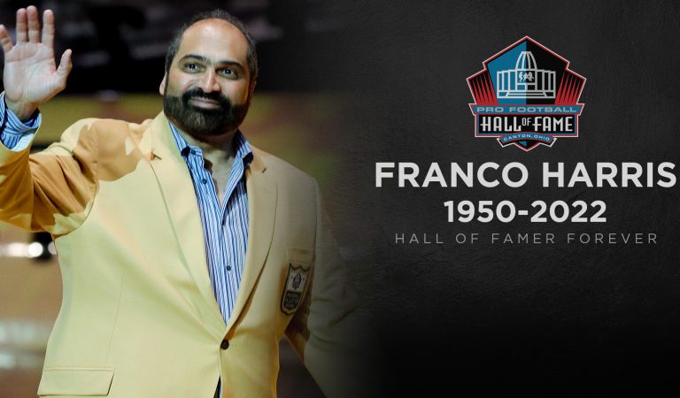 Franco Harris, leyenda de los Pittsburgh Steelers falleció a los 72 años de edad