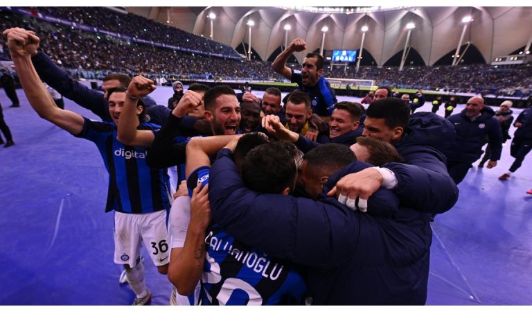 Inter de Milán es el campeón de la Supercopa de Italia