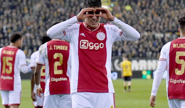Edson Álvarez dio el triunfo al Ajax para seguir en la pelea por la Eredivisie