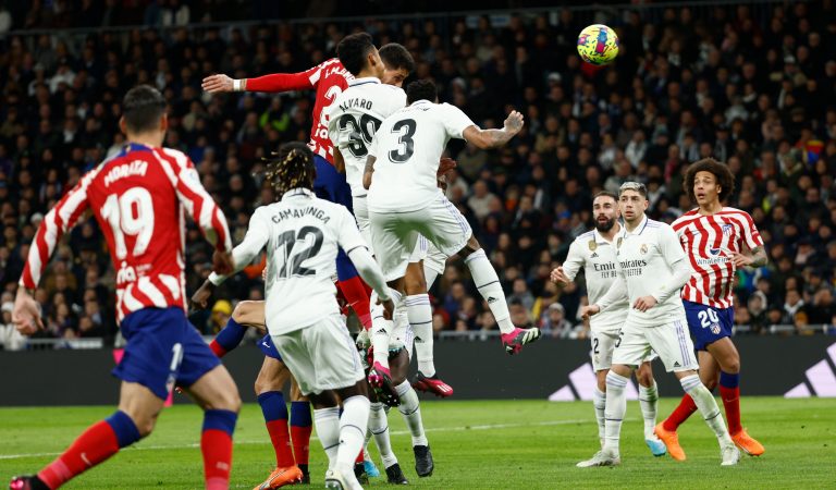 Real Madrid salva el empate contra el Atlético de Madrid en el derbi