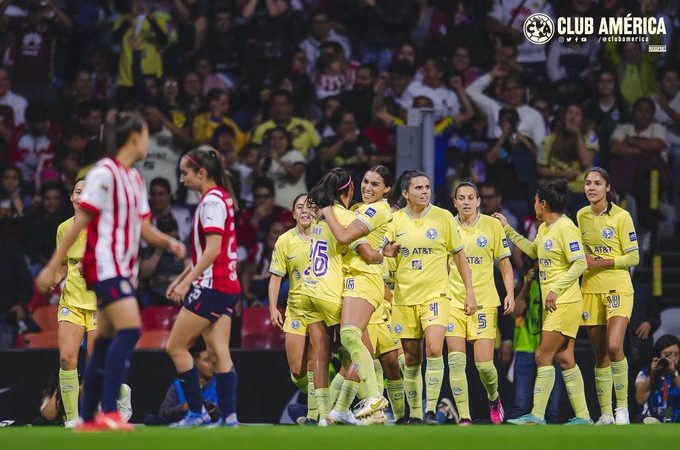 El América Femenil se impone en el Clásico ante las Chivas 