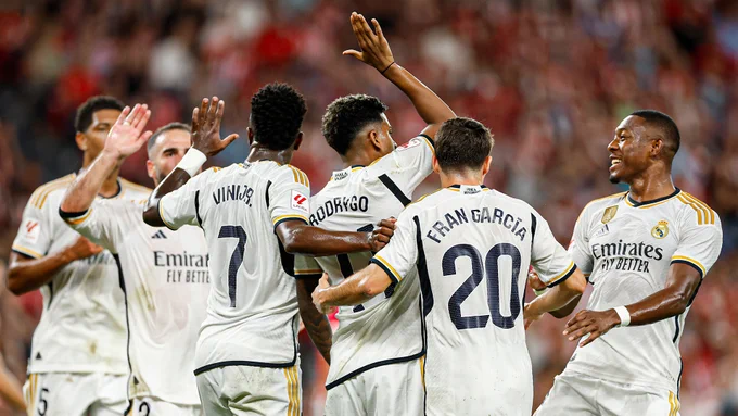 Real Madrid debuta con victoria ante Athletic de  Bilbao