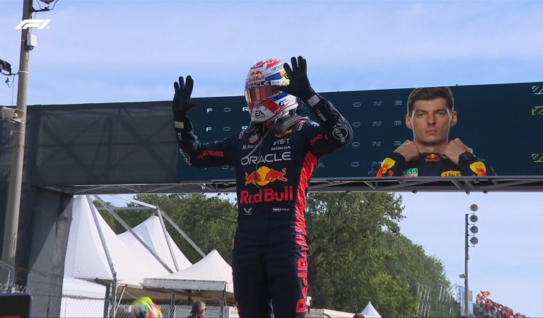 Red Bull consigue el 1-2 con Verstappen y “Checo” en el GP de Italia