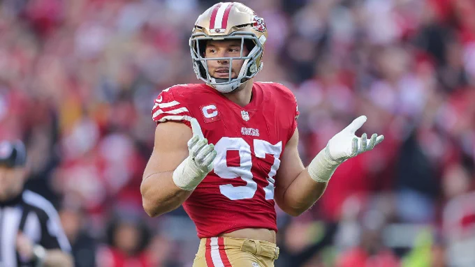 BREAKING: 49ers, DE Nick Bosa agree to terms on 5-year, $170M