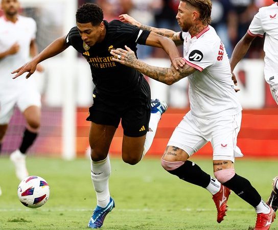 Sevilla rescata el empate en casa frente al Real Madrid